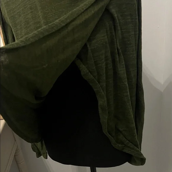 Forest Green Cowl Neck Women's Sweater Stitch Fix - Picture 3 of 6